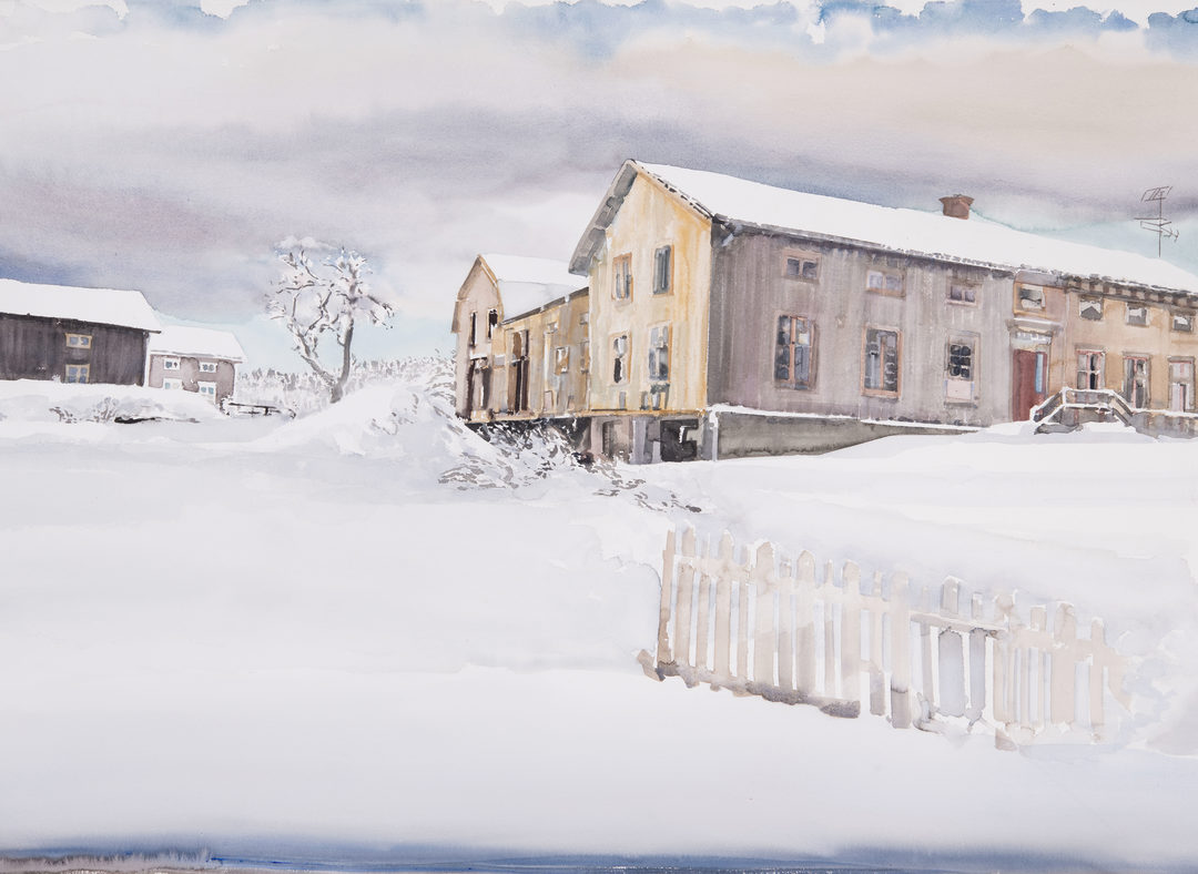 Lars Lerin "Akvareller"